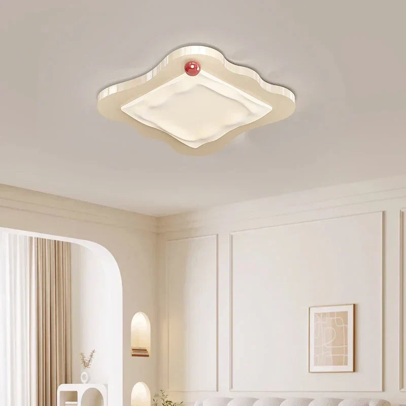 DecorBites™ Cream Style LED Ceiling Light for Bedroom and Living Room Decor