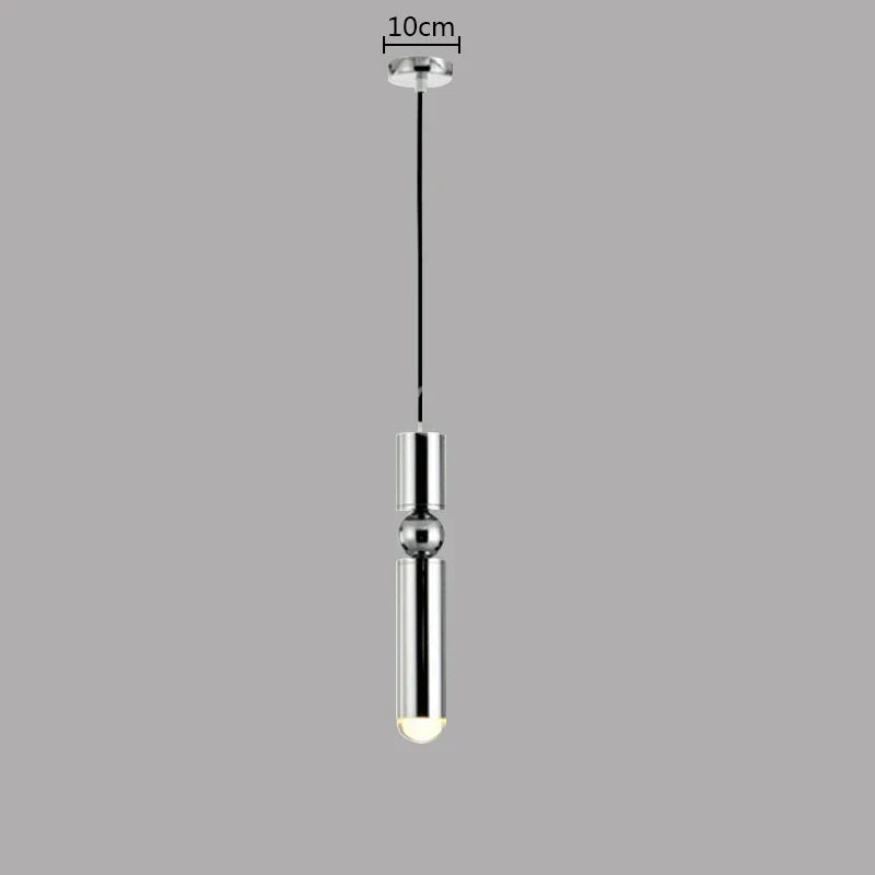 DecorBites™ Brass Pendant Light - Modern Minimalist Nordic Bar Small LED Hang Lamp