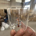 DecorBites™ 300ml 3D Christmas Tree Wine Glass Cup - Elegant Holiday Gift Drinking Glass