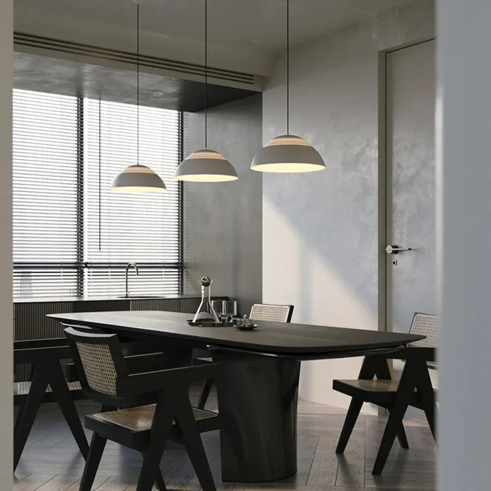 DecorBites™ Glass Ball Pendant Light Minimalist Hanging Lamp for Living Bedroom Dining Room