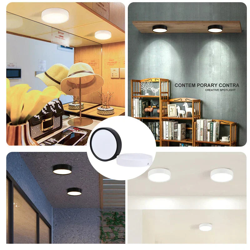 ثريا سقف LED DecorBites™ بإضاءة سفلية لإنارة المنزل