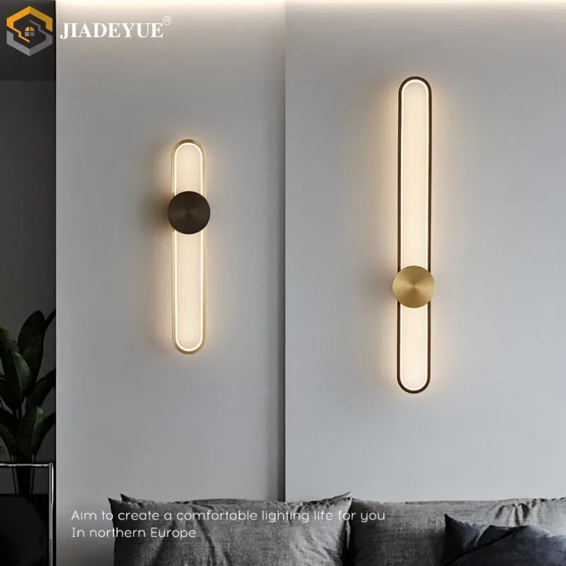 مصباح حائط LED طويل DecorBites™ لغرفة المعيشة وخلفية تلفزيون السرير