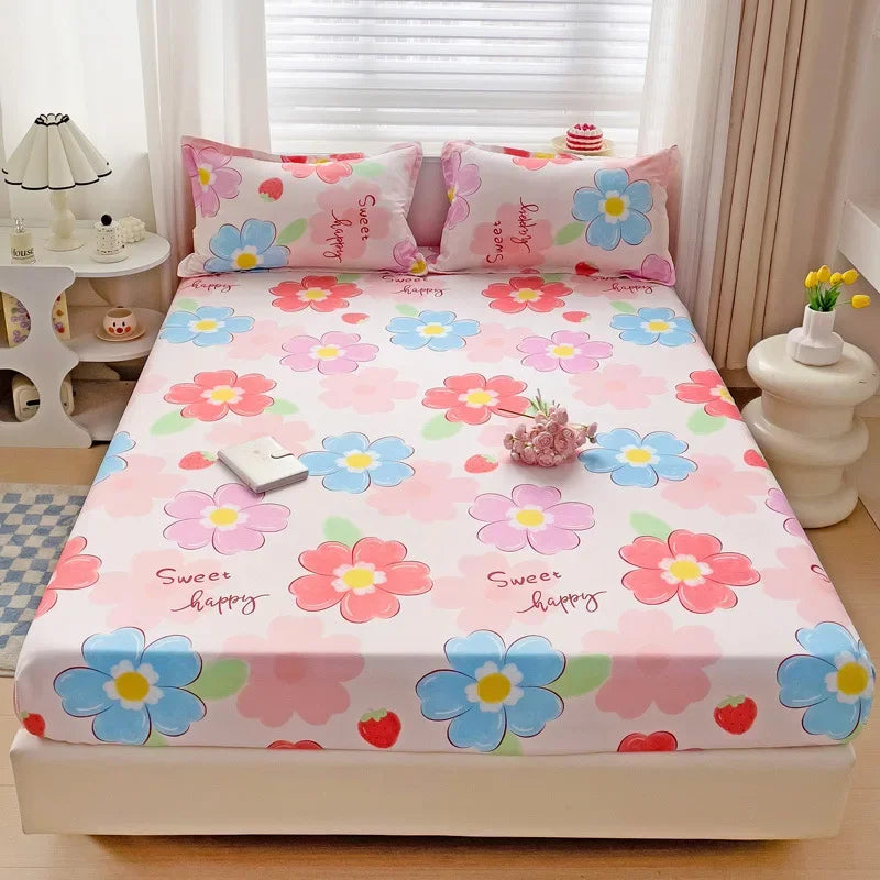 ملايات سرير DecorBites™ السميكة ذات الطراز الياباني لسرير بحجم كوين/كينج