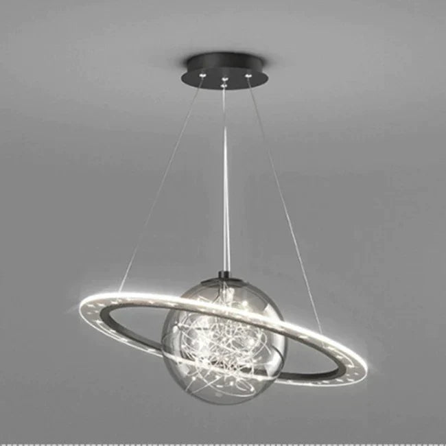 DecorBites™ مصباح قلادة كوكبي LED أكريليك: ثريات نجوم لغرفة الأطفال وغرفة المعيشة وغرفة النوم