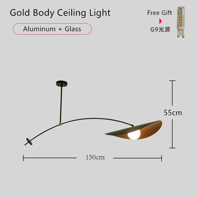 DecorBites™ Adjustable LED Pendant Chandelier for Modern Home Decor & Lighting