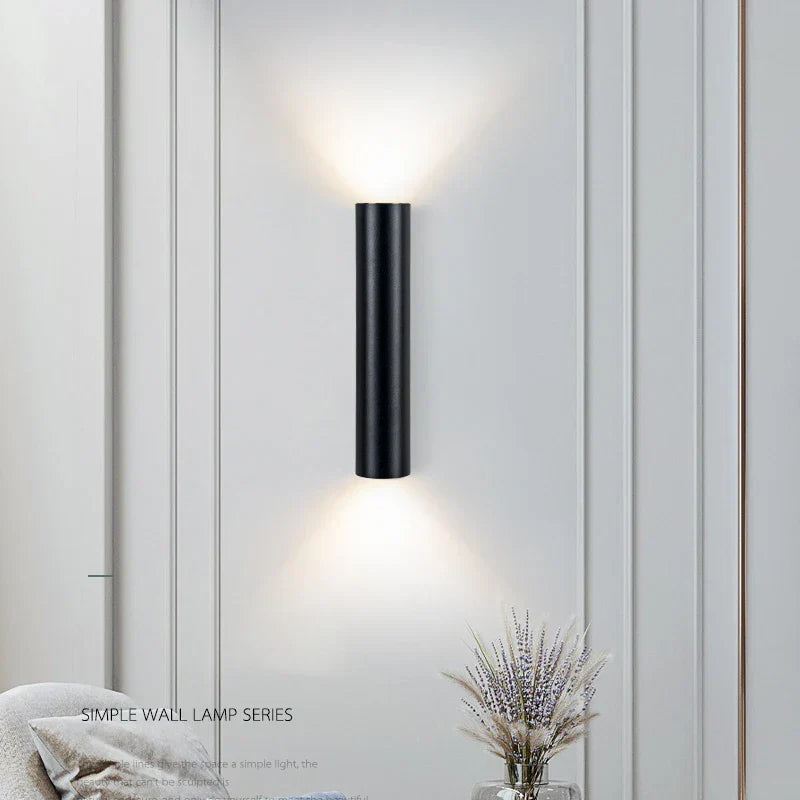 مصباح حائط LED من DecorBites™ من الألومنيوم للإضاءة الداخلية في غرف المعيشة وغرف النوم وغرف الطعام وبجانب السرير.