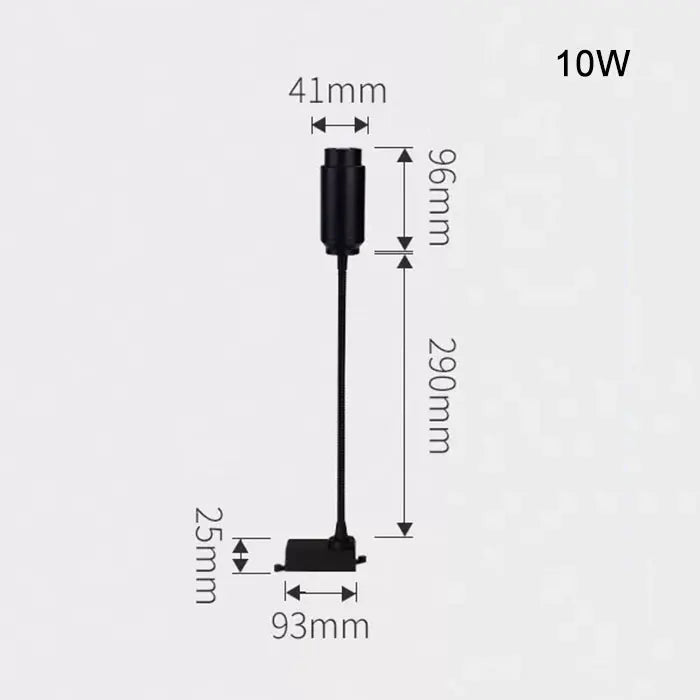 DecorBites™ Adjustable Beam LED Track Light for Home, Store, Shop, Mall Lighting