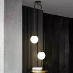 Modern Glass Globe Pendant Light