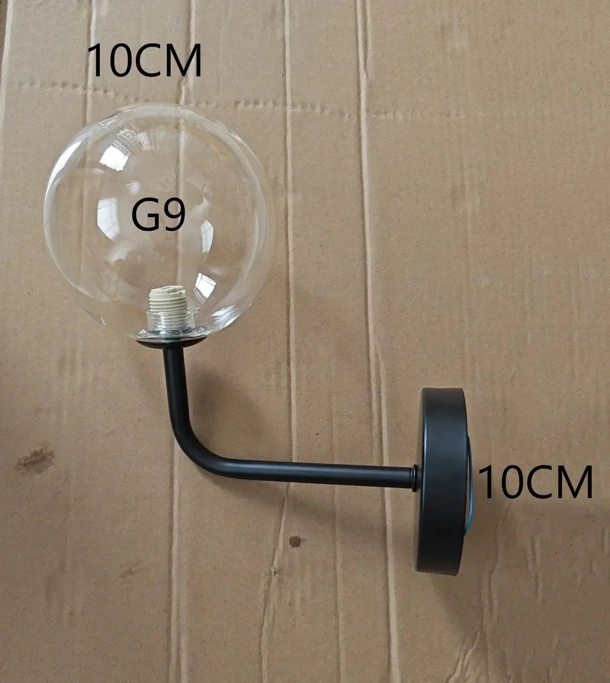 DecorBites™ Glass Ball Wall Lamps for Bedroom, Staircase, Corridor - Modern Nordic Design