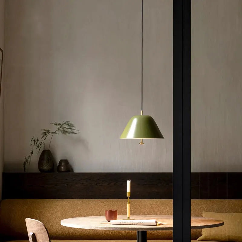 مصباح معلق LED بخاصية الحث اليدوي بتعتيم أخضر من الأكريليك من DecorBites™