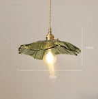 Vintage Flower Glass Pendant Light Fixture