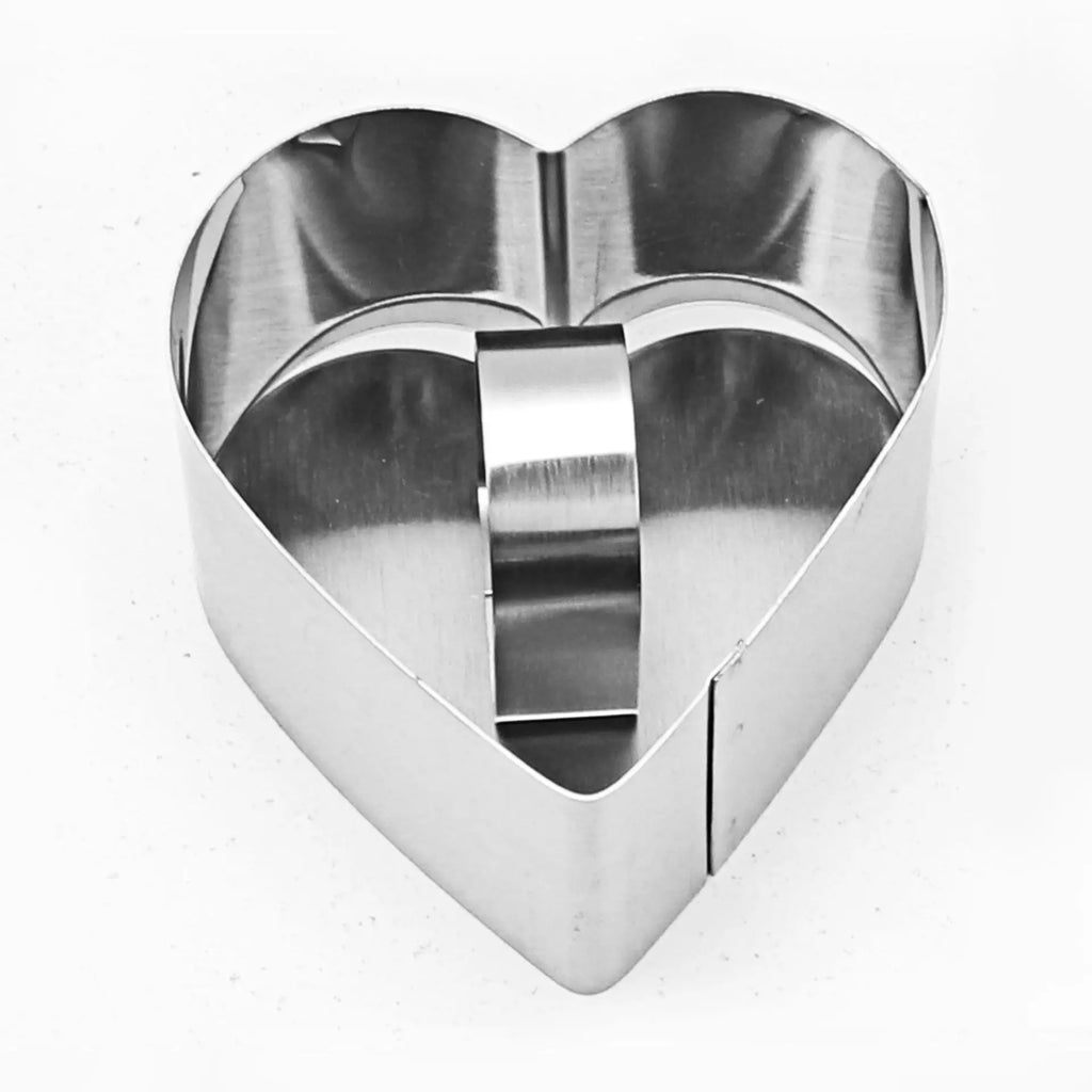DecorBites™ 430 Stainless Steel Bakeware Mold for Salads, Desserts, and Cupcakes