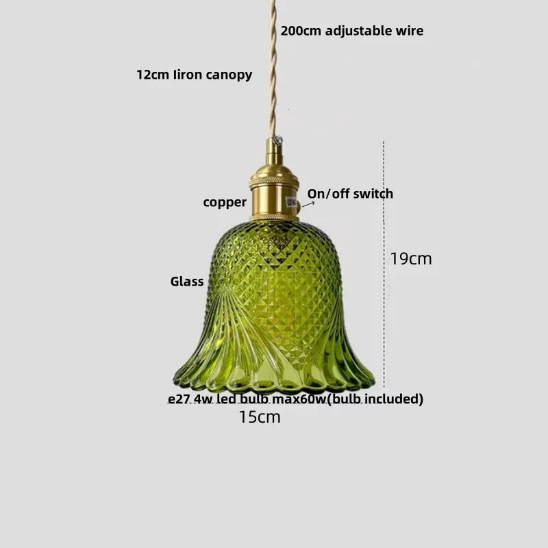 DecorBites™ Glass Knob LED Pendant Lamp for Living Room, Restaurant, Coffee - Nordic Modern Design