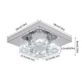DecorBites™ Crystal LED Pendant Chandelier for Dining Living Room Decor