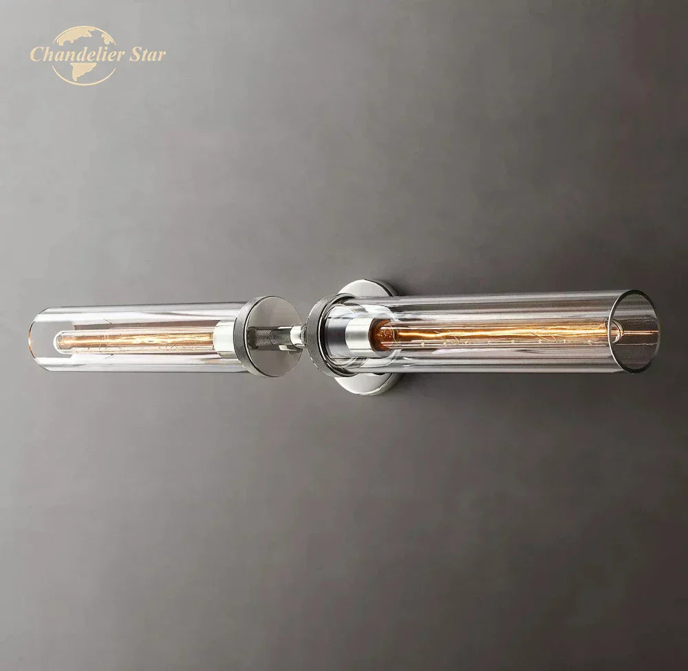DecorBites™ مصباح جداري LED من الزجاج المخدد لتصميم إضاءة عصري