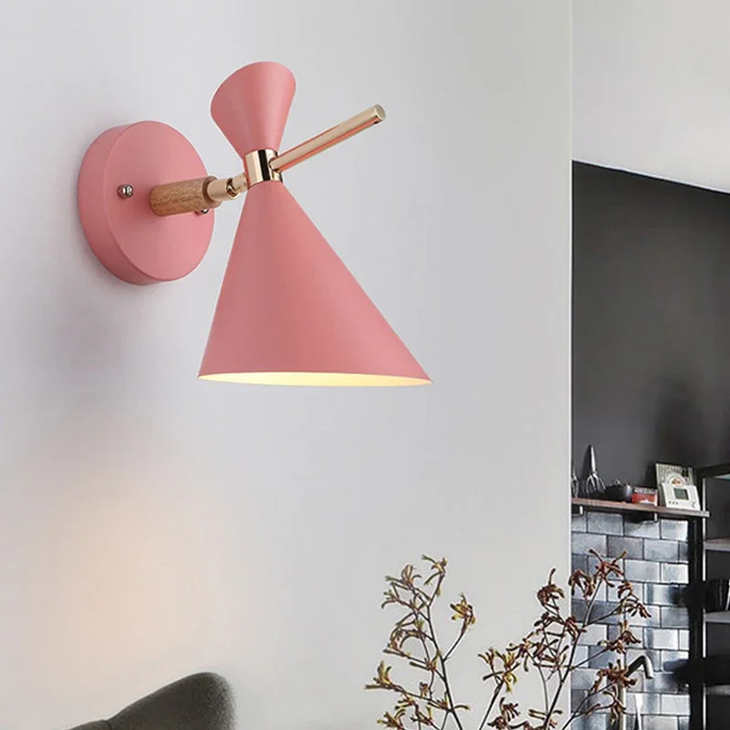 مصابيح جدارية LED قابلة للتعديل للقراءة من DecorBites™ - مصابيح ديكورية مستوحاة من الماكرون لتزيين الغرف المتنوعة