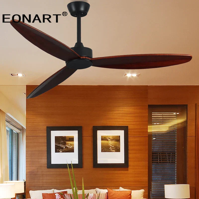 DecorBites™ 60" Modern DC Ceiling Fan with LED Light and Remote Control