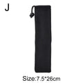 DecorBites™ Cotton Linen Cutlery Case Drawstring Bag for Travel and Home Dining