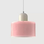 Vintage Stained Glass Mini Pendant Light