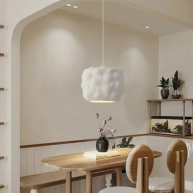 DecorBites™ Creamy Style Pendant Lights: Minimalist Nordic Design for Bedside, Restaurant, Bar