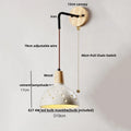DecorBites™ Cement LED Wall Lamp Sconce Nordic Modern Home Decor for Bedroom Hallway