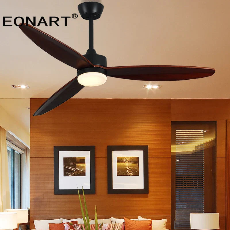 DecorBites™ 60" Modern DC Ceiling Fan with LED Light and Remote Control
