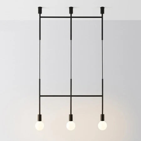 DecorBites™ Geometric Iron Pendant Lights for Dining Bedroom Cafe Indoor Decor