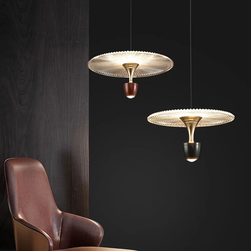Postmodern Adjustable Metal Pendant Light