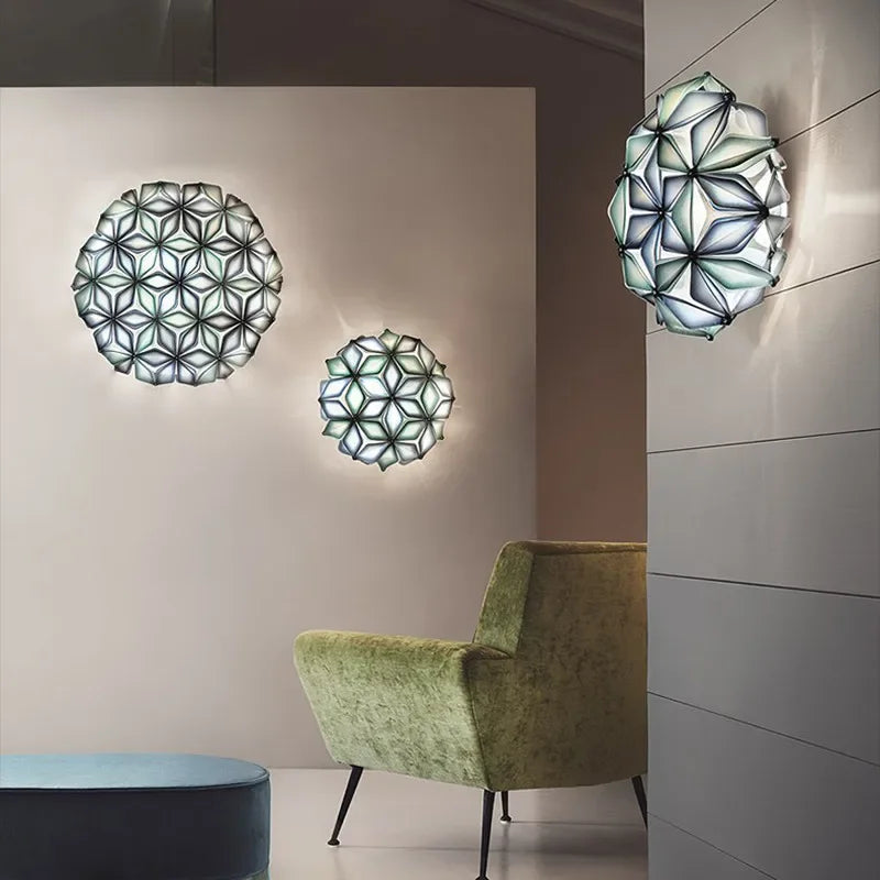 DecorBites™ Geometric Italian Design Ceiling Light for Romantic Dining Room & Living Room