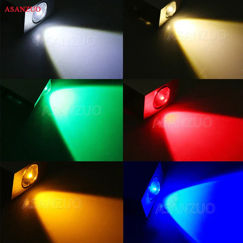 DecorBites™ 3W LED Square Wall Lamp Spot Light Modern Home Decoration