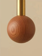Japanese-Inspired Fabric Globe Pendant Light