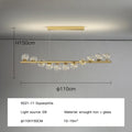DecorBites™ Glass Balls LED Ceiling Chandeliers G9 Pendant Lights for Home Decor