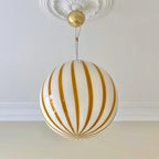 Modern Colorful Glass Ball Pendant Light
