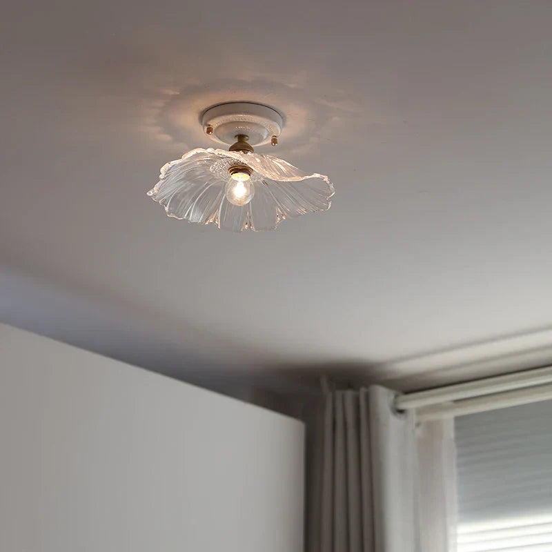 DecorBites™ Plafonnier LED en Verre et Cuivre Luminaria De Teto