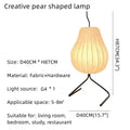 مصباح أرضي LED على شكل كمثرى من DecorBites™ لديكور المنزل والإضاءة في غرفة المعيشة وغرفة النوم وغرفة الطعام والدراسة