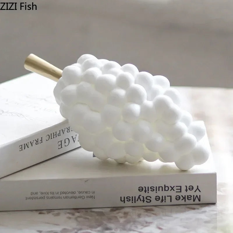 DecorBites™ Grape Skewer Crafts Fruits Statue Desk Ornament