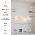 Modern Linear Metal Pendant Light for Kitchen Island