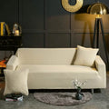 DecorBites™ 3D Quilted Sofa Cover: Soft Cozy Stretch Spandex Couch Slipcover