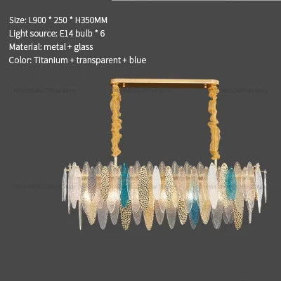 DecorBites™ Glass Chandelier Light for Living Room, Bedroom, Dining: Luxury Art Designer Lighting