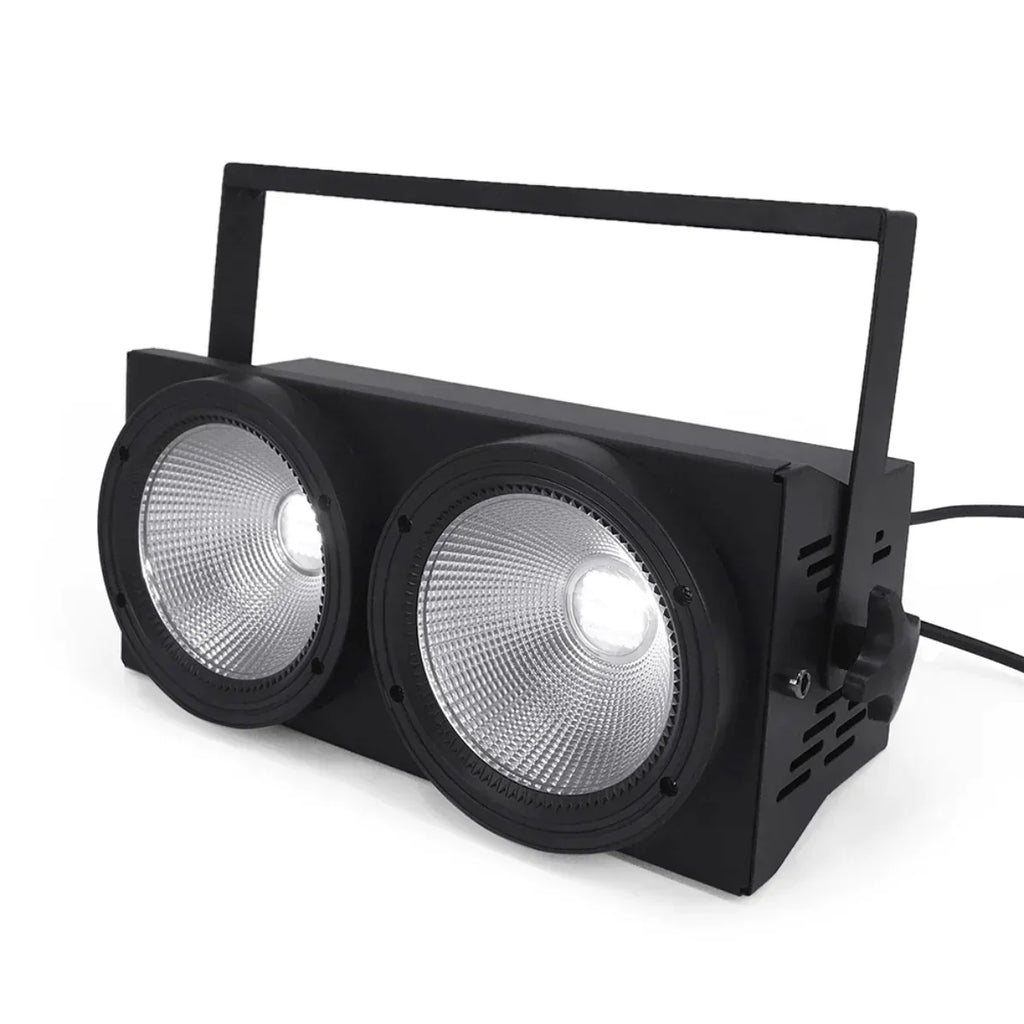 DecorBites™ 200W COB LED Par Audience Blinder Light RGBWA UV 6IN1 Strobe Wash Disco Dj