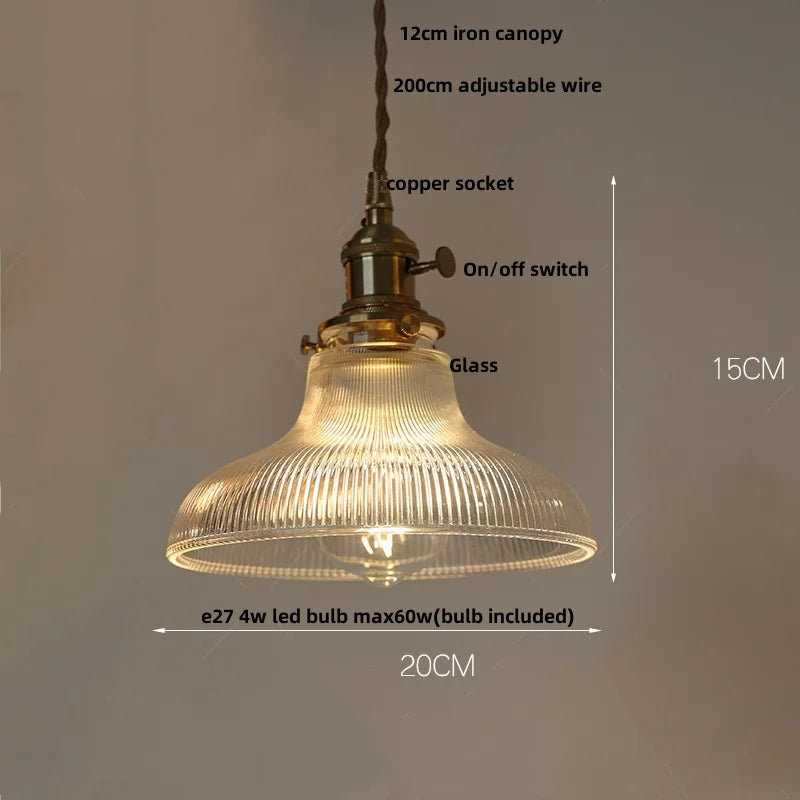 فانوس قلادة زجاجي أخضر DecorBites™ بإضاءة LED قابلة للتعديل لديكور المنزل الشمالي الحديث