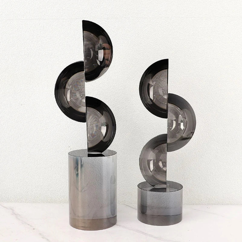 حُلي كريستال هندسية من ™DecorBites - تمثال على شكل حلقة - تماثيل ديكور المنزل