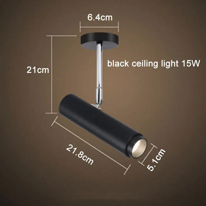 DecorBites™ Adjustable Focus LED Track Lights for Commercial Spaces
