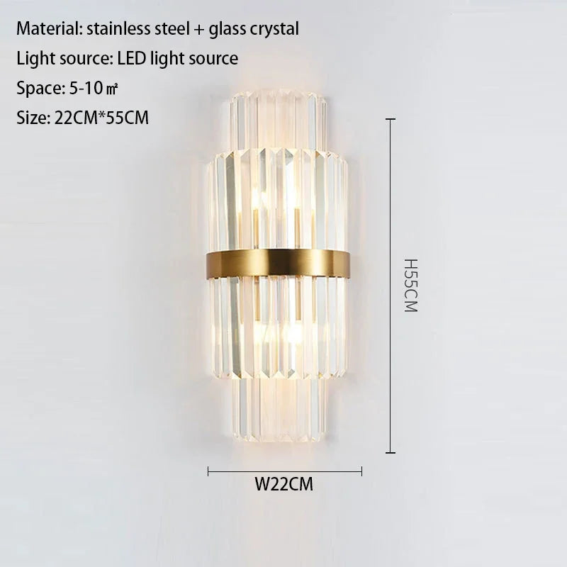 DecorBites™ Crystal Ring Chandelier LED Pendant Light Fixture