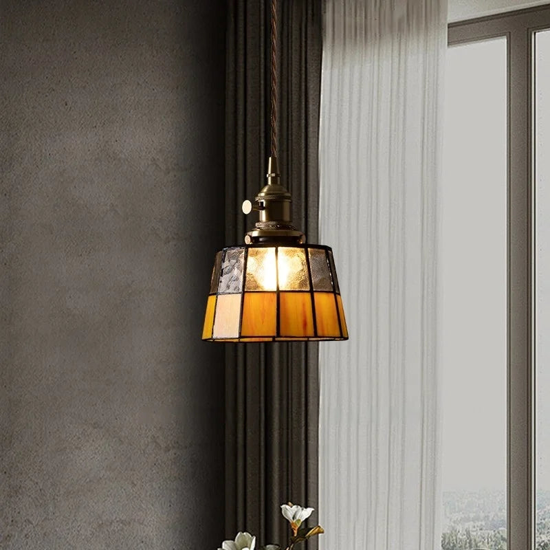 مصابيح إضاءة معلقة DecorBites™ LED زجاجية خضراء - طراز نورديك بسيط لغرفة النوم وغرفة المعيشة