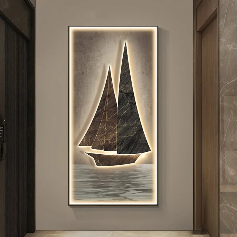 مصباح جداري DecorBites™ LED لديكور جداري إبداعي عصري في غرفة النوم وغرفة المعيشة وغرفة الدراسة