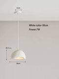 DecorBites™ Cream Style Cloud Chandelier Cement LED Pendant Lamp - Modern Hanging Light