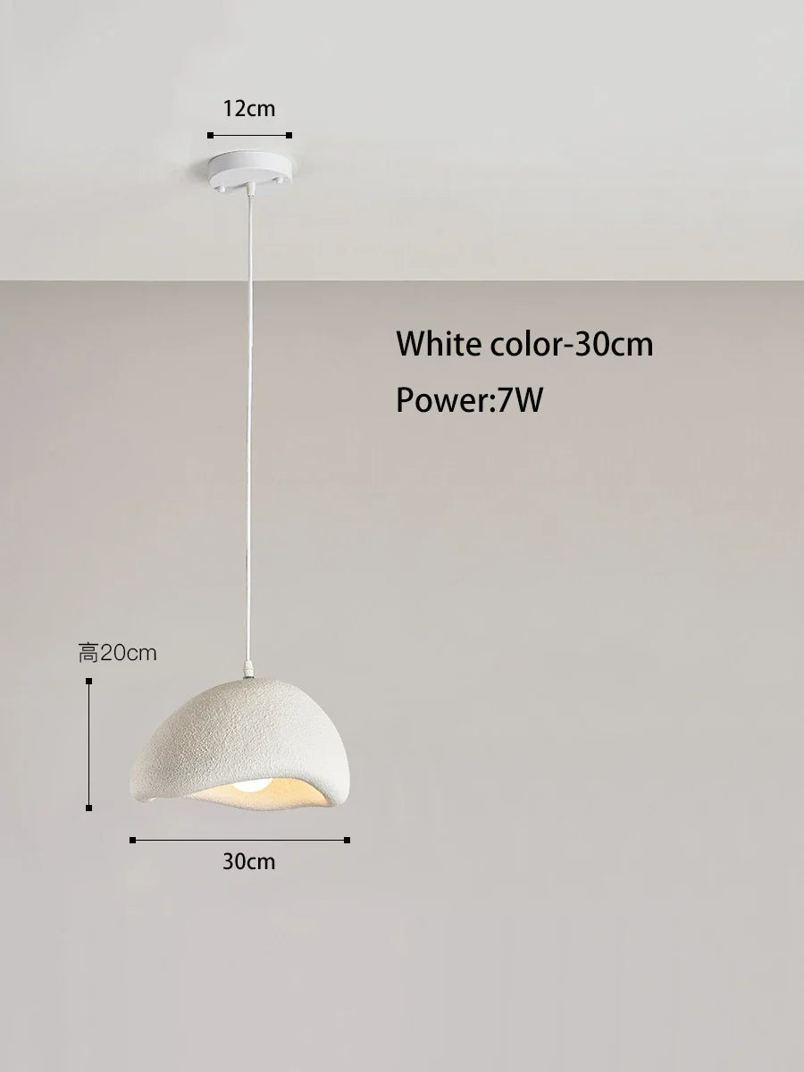 DecorBites™ Cream Cloud Chandelier: Modern LED Pendant Lamp for Home, Restaurant, Bar