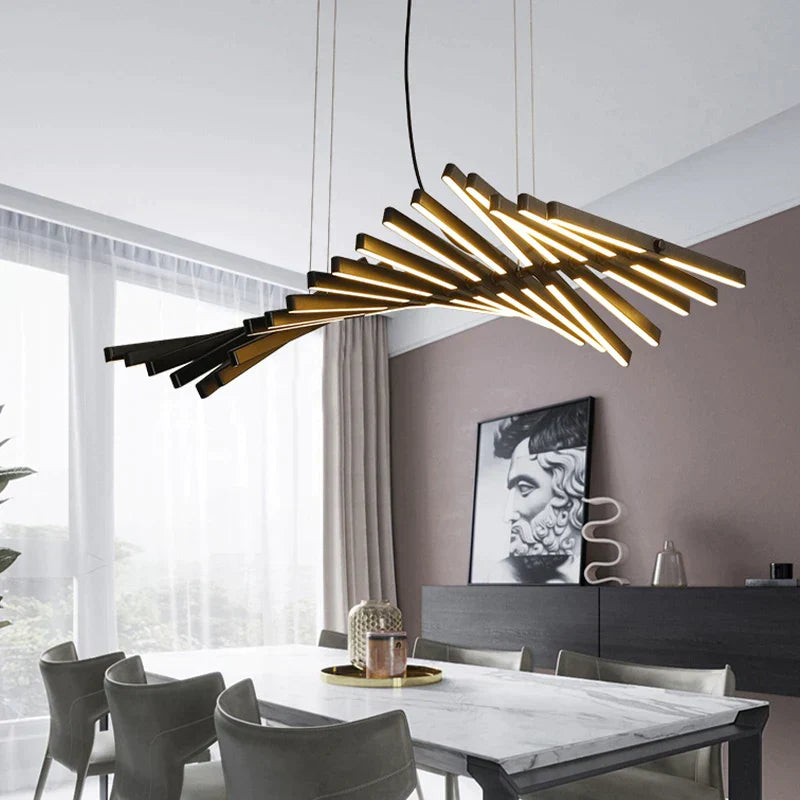 ثريا سقف LED DecorBites™ لجزيرة المطبخ، غرفة المعيشة، غرفة الطعام، إضاءة البار