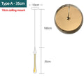DecorBites™ Crystal Water Drop Chandeliers: Modern Luxury LED Lighting for Bedroom, Bar & Decor